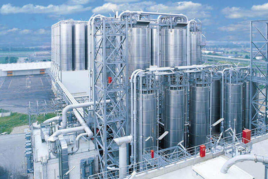 Plant for polyolefin production