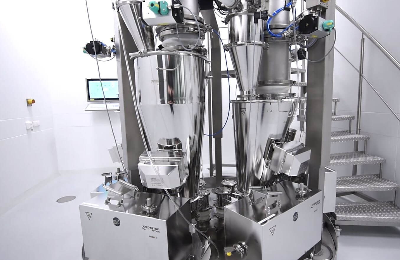 Pfizer CMT with Coperion K-Tron Feeders