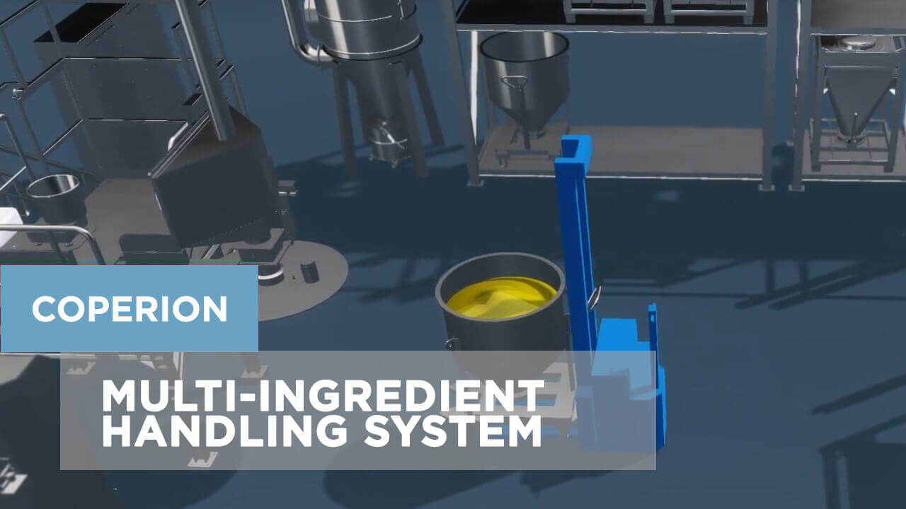 Coperion Multi-Ingredient Handling System - Animation