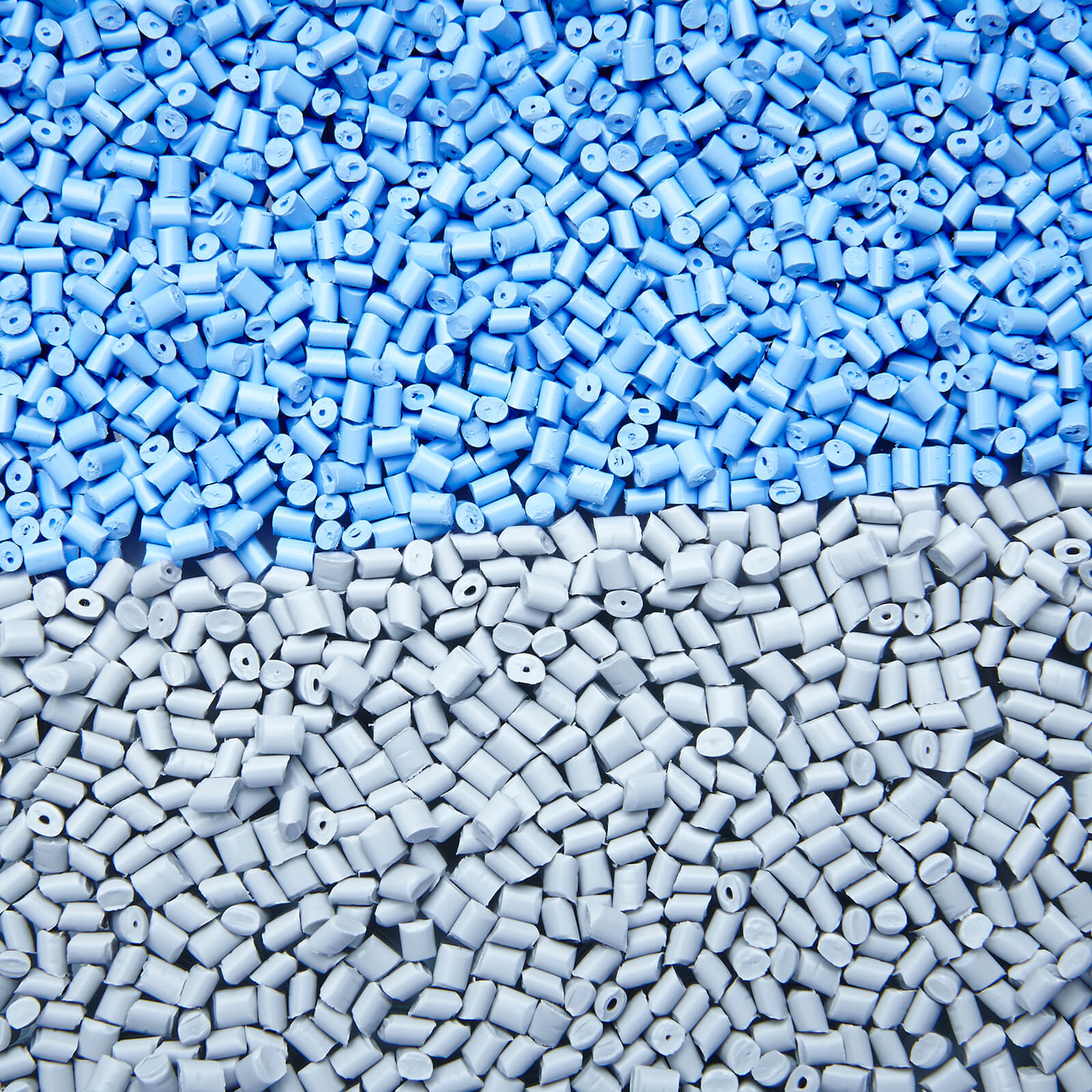 Coperion plastics Masterbatch blue grey