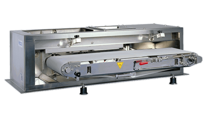 Coperion K-Tron SWB Smart Weigh Belt, open