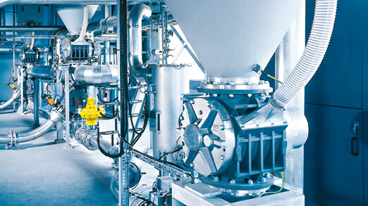 Dense phase conveying system