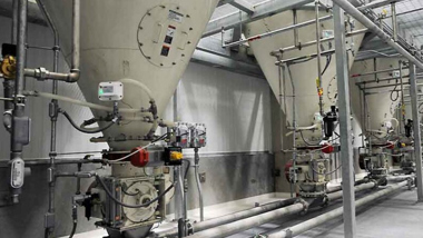 Conveying equipment for minerals