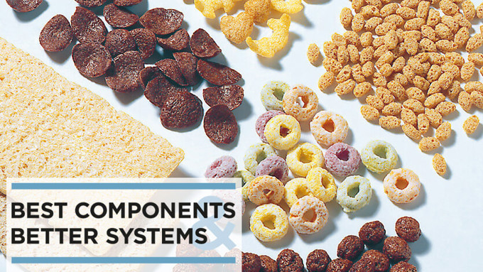Extrudierte Cerealien und Snacks haben viele Formen und Farben