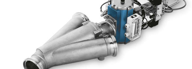 Coperion WYK-Zweiwegeweiche