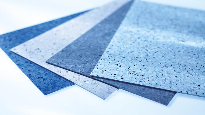 Coperion plastics floor coverings