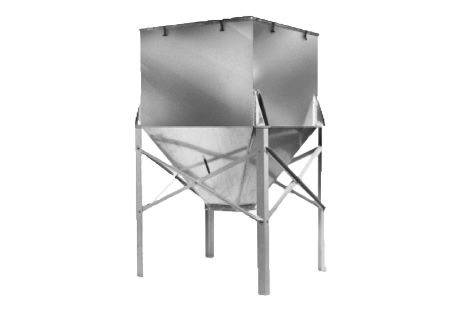 Coperion K-Tron Vorratsbehälter aus Aluminium