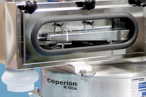 The FB130 combines a weigh belt feeder with a weighing system to create a loss-in-weight belt feeder.