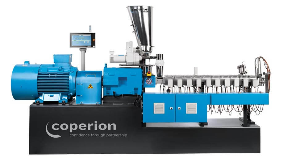 Coperion twin screw extruder STS 35 Mc11 for Masterbatch
