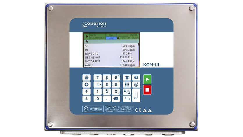 Coperion K-Tron KCM-III Feeder Control Module with LCD display