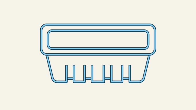 Tray Recycling Icon