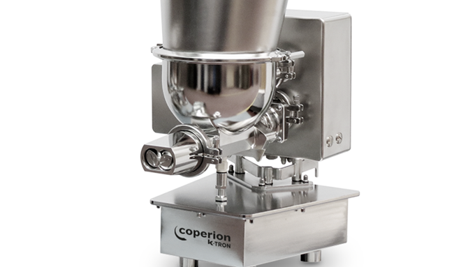 Coperion K-Tron pharmaceutical loss-in-weight twin screw feeder