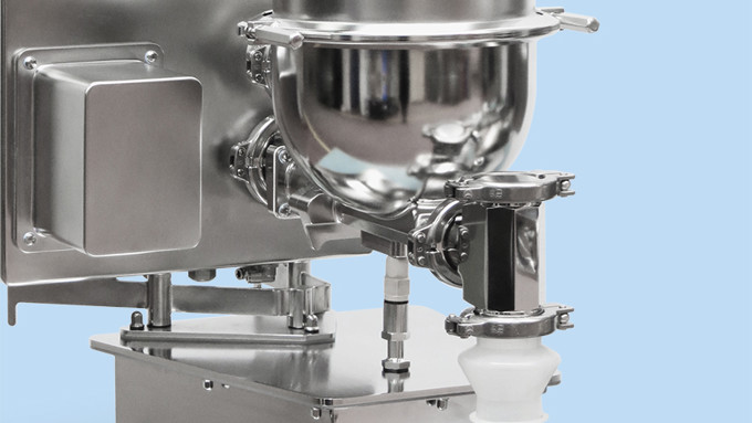 Coperion K-Tron pharmaceutical loss-in-weight twin screw feeder