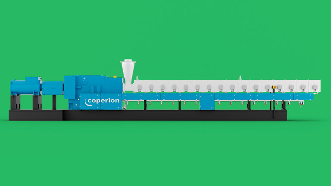 Coperion ZSK Mv14 Twin Screw Extruder