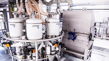 Coperion K-Tron Dosiererbefüllung