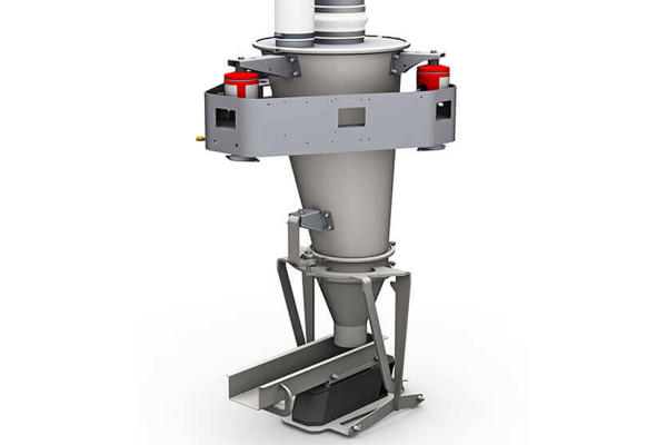 K3-ML-V200 Vibratory Feeder on 3-point SFT load cell system