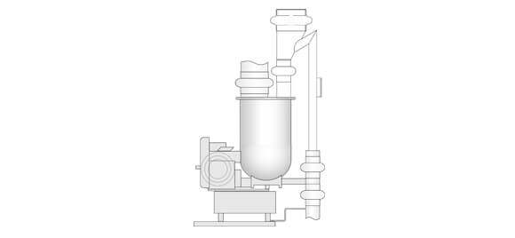 Feeder with traditional mechanical pressure