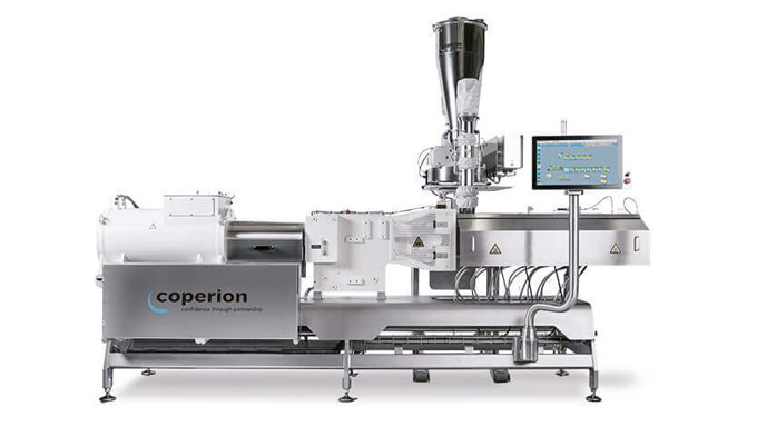 Coperion ZSK 54 Extruder mit Coperion K-Tron Dosierer zur sicheren Herstellung von Batteriemassen