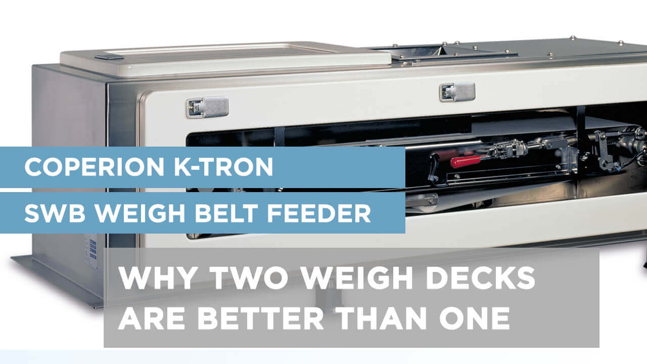 Coperion K-Tron SWB Smart Weigh Belt Feeder
