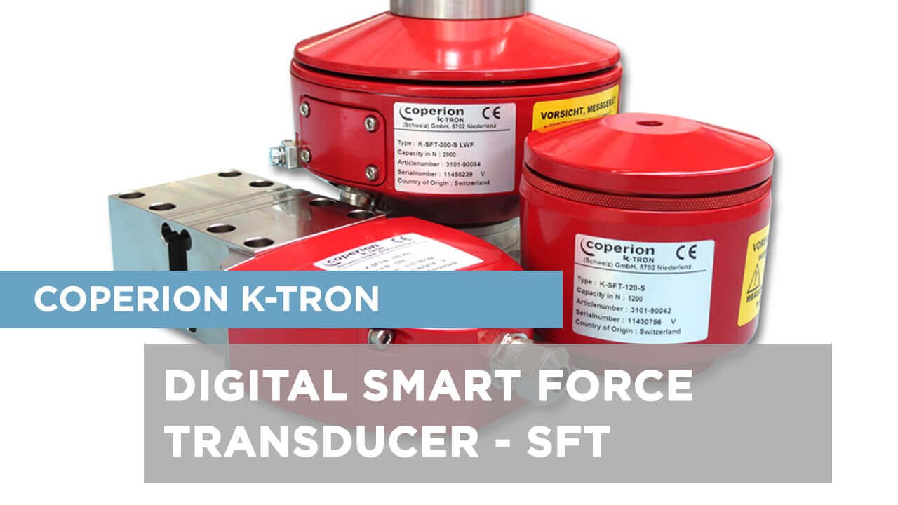 Coperion K-Tron Smart Force Tränsducer SFT Wägetechnologie
