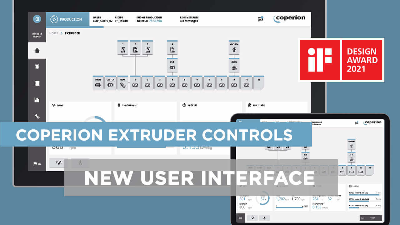 Coperion CSpro Extruder Control Interface