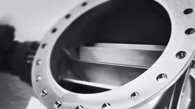 Zellenradschleuse grau