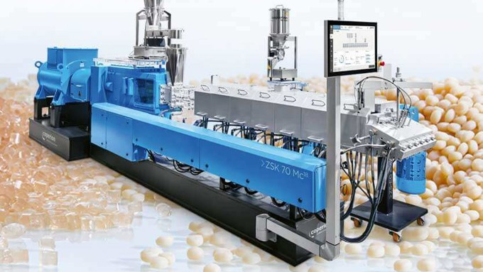 Coperion's ZSK twin screw extruder for the production of high-quality bioplastics