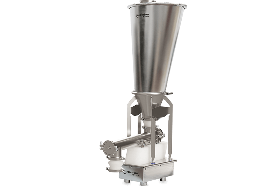 Pharmaceutical V200 Vibratory Feeder on D4 Scale