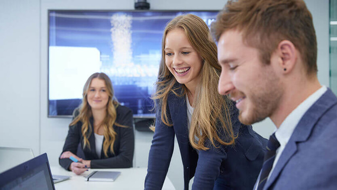 Coperion Studentden der Dualen Hochschule