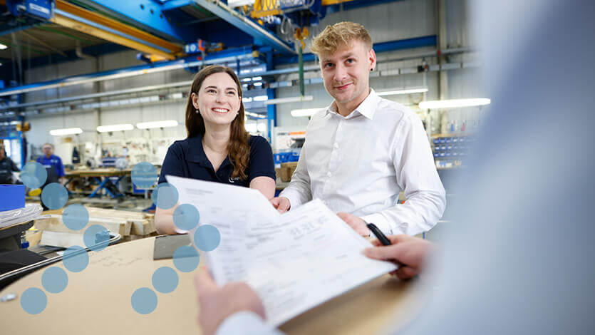 Young Professionals in einem Meeting