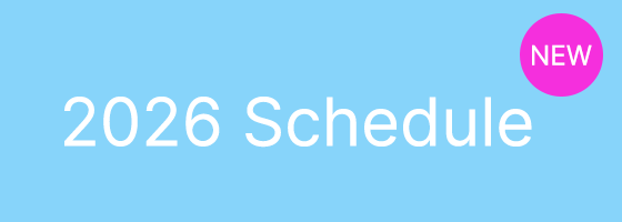 2026 schedule banner with new icon