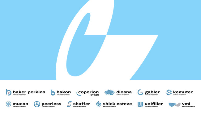 Coperion Rebranding with Logos