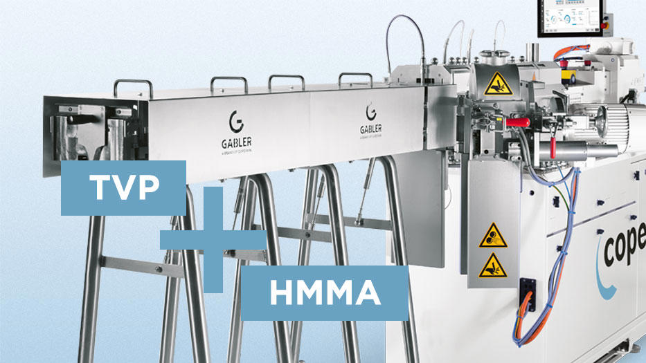 ZSK Food Extruder in Hybrid Design für HMMA und TVP