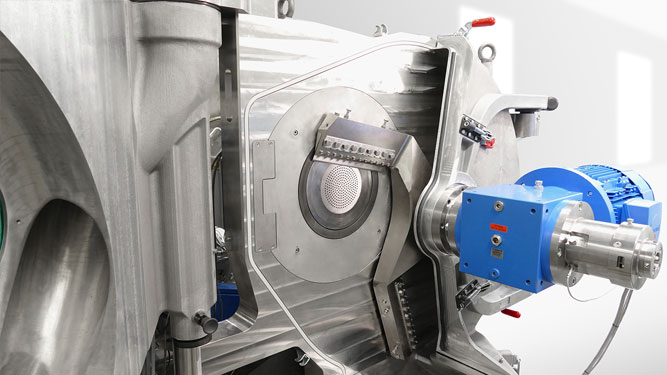 Coperion Exzentrische Granulierung EGR