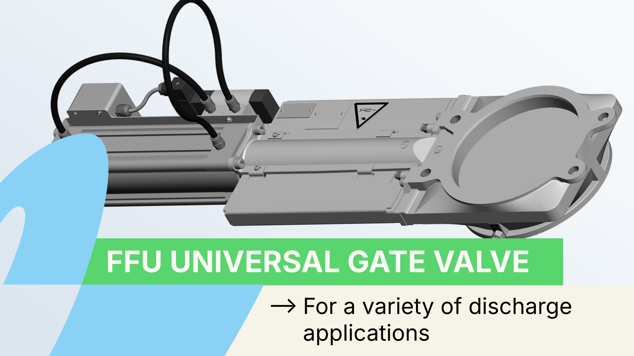 Coperion Universalschieber FFU in kompaktem Design
