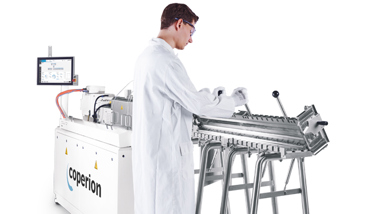 Coperion Cooling Die for the Production of HMMA