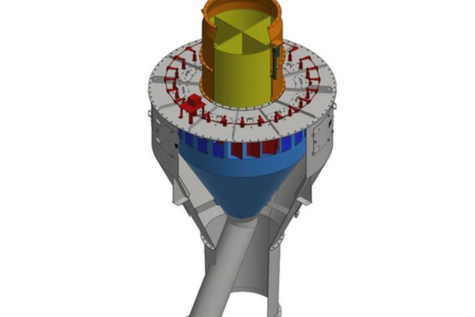 Advanced Static Classifier - Particle size control at high temperatures